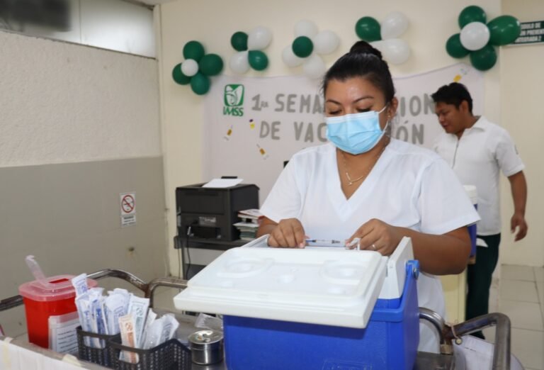 Invita IMSS Yucatán a Primera Semana Nacional de Vacunación