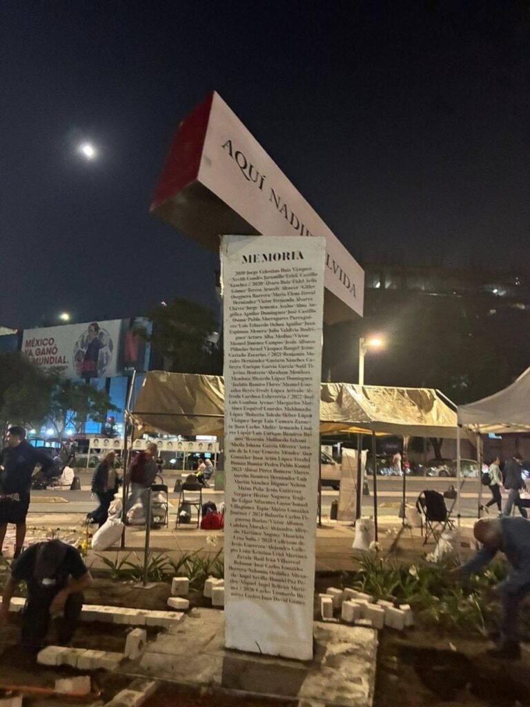 “Aquí Nadie Olvida”, el Memorial de Periodistas de México, asesinados