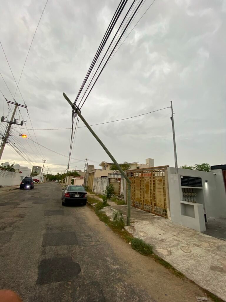 Apártate de postes, tendido eléctrico… Viene más lluvia intensa