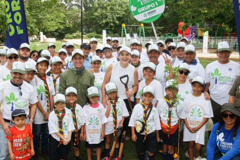 Cecilia Patrón lanza la Cruzada Forestal