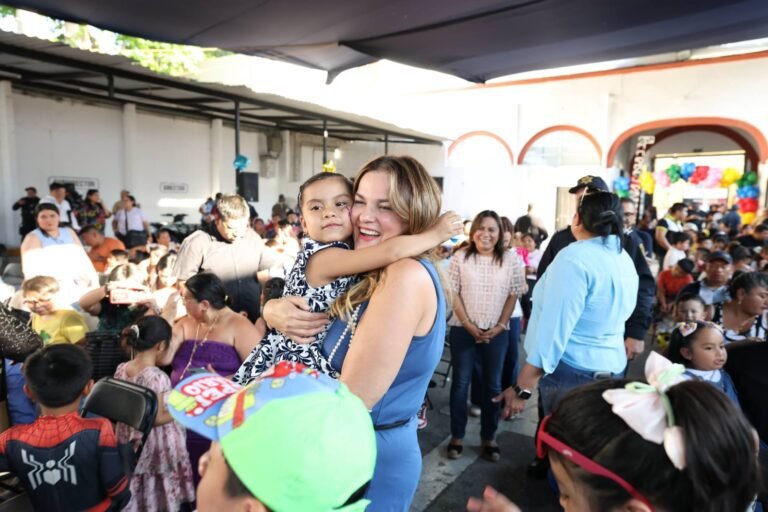 Niñez de Mérida tienen tarde llena de juego y risas