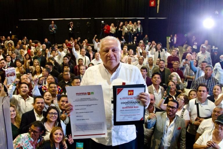 Ya es oficial, Marín va por la Coordinación Estatal de la Defensa de la Transformación y la Soberanía