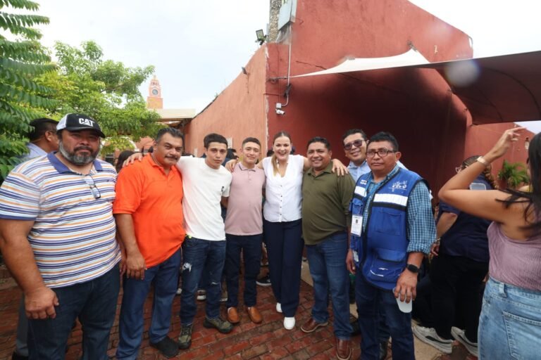 Reconoce Cecilia Patrón esfuerzo de cuadrillas en labores emergentes por lluvias