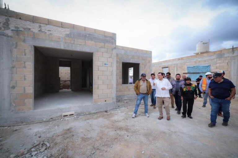 Vivienda para el Bienestar avanza 67% en Yucatán