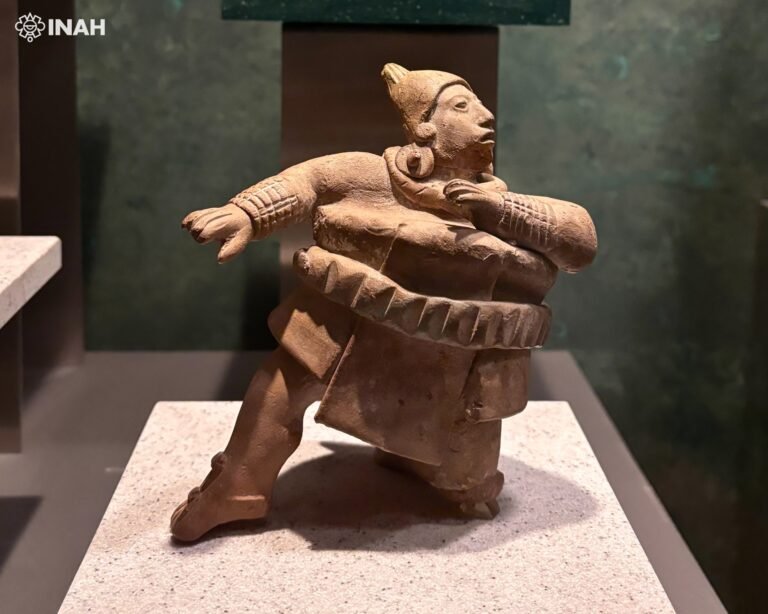 Jugador de pelota de Jaina: el ritual maya en movimiento