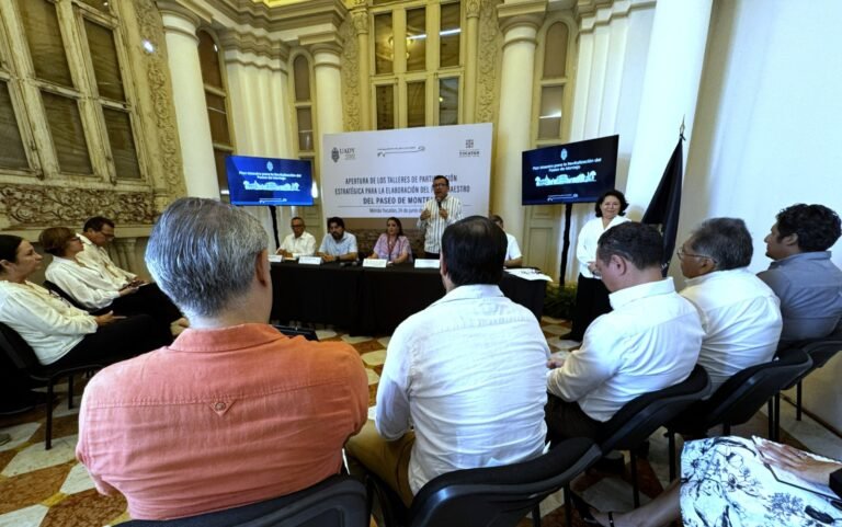 En marcha Plan Maestro para revitalizar Paseo de Montejo