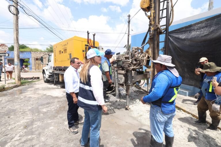 Habrá 120 pozos de absorción en puntos de mayor inundación en Mérida: Cecilia Patrón