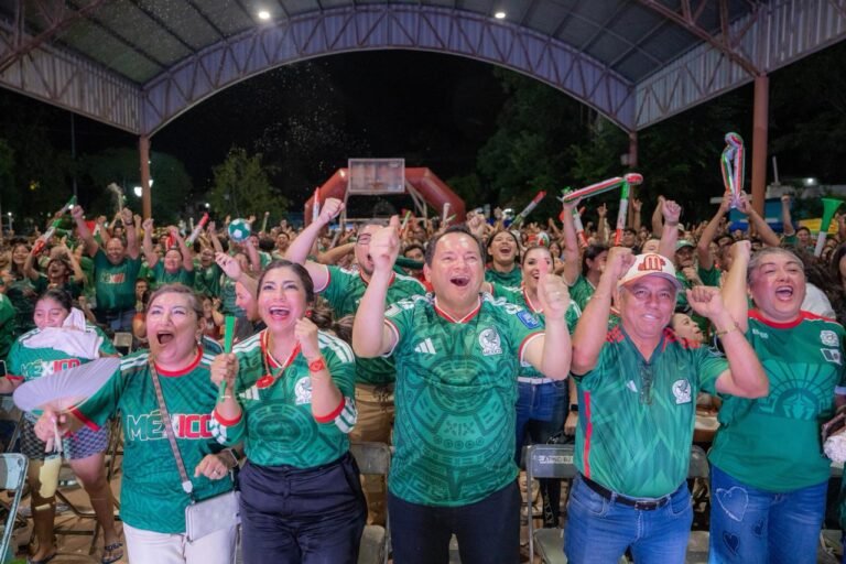 Felicidad pura por triunfo de México vs Ecuador