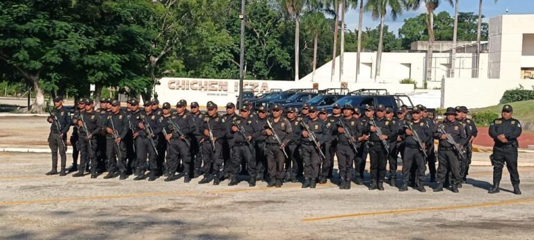 Ponen Base Policial en Antiguo Parador Turístico de Chichén Itzá
