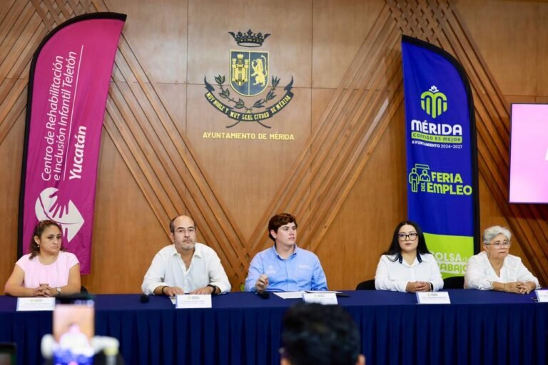 CRIT Yucatán y Ayuntamiento de Mérida ofrecen trabajo a personas con discapacidad