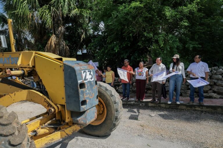 Renacimiento Maya reconstruye calles para 2 mil 600 habitantes de Kopomá