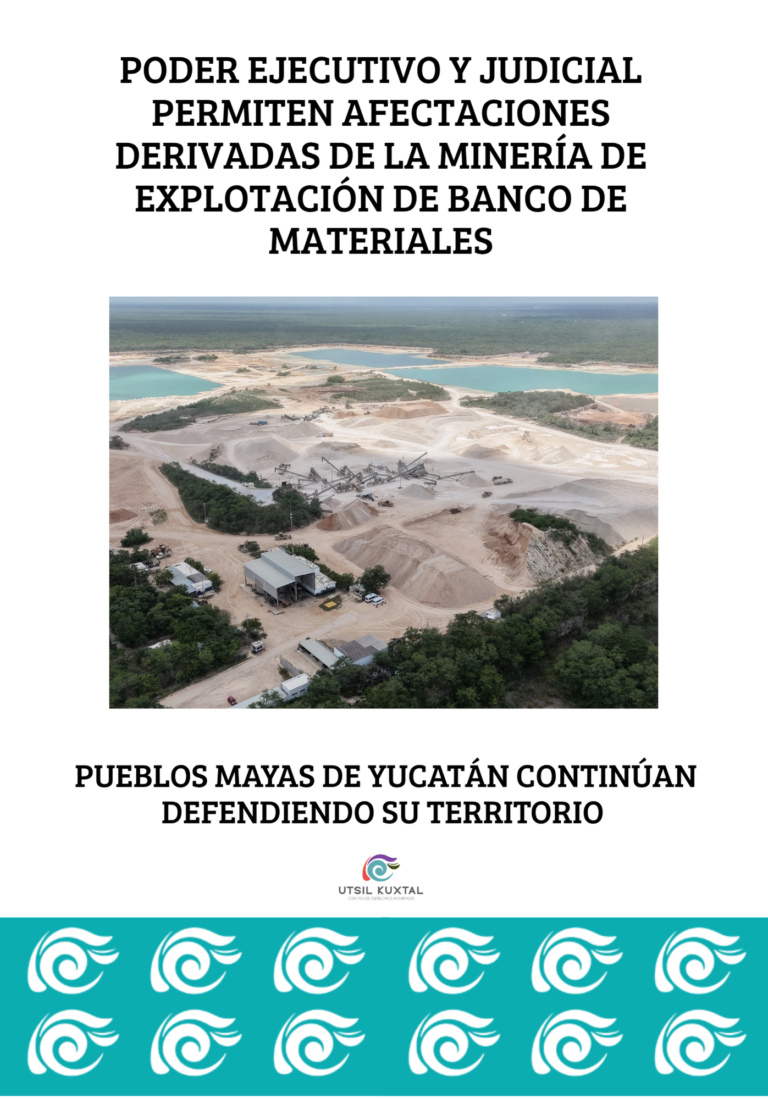 Pueblos Mayas de Mérida y Umán denuncian extracción ilegal de materiales pétreos