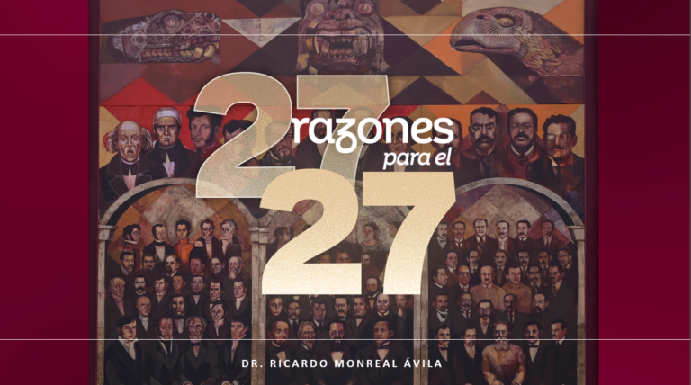 Rumbo a 2027: Ricardo Monreal presenta libro en San Lázaro para defender la continuidad de la 4T