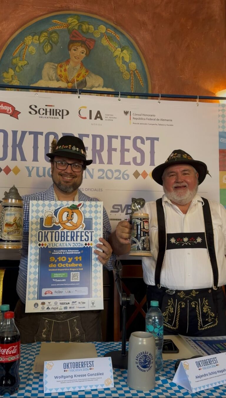Oktoberfest Yucatán con aroma a malta en el Bierhaus